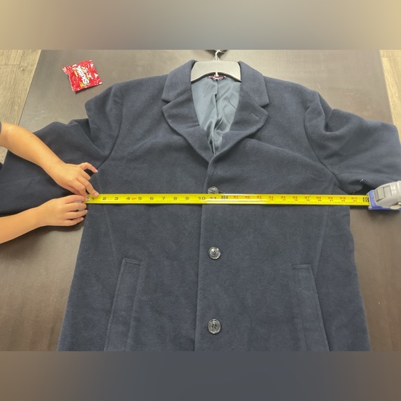 NWT Tommy Hilfiger Men’s Wool Pea Coat - Picture 6 of 7